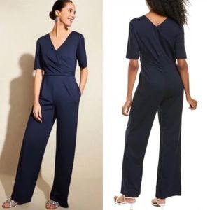 NWT J. McLaughlin Nicole Jumpsuit Navy Blue